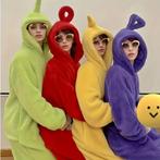 Paars Teletubbie kostuum / onesie – te huur/maar ook te koop, Ophalen of Verzenden, Zo goed als nieuw