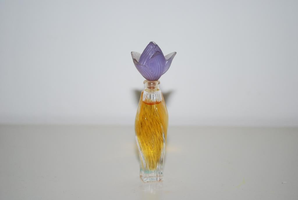 Miniatuur Lalique Nilang Vert et Violet, Ophalen of Verzenden, Zo goed als nieuw, Miniatuur, Gevuld