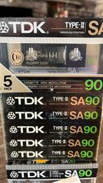 20 nieuwe gesealde cassette bandjes TDK SA90, Cd's en Dvd's, Cassettebandjes, 2 t/m 25 bandjes, Overige genres, Ophalen of Verzenden