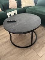 Salontafel mango hout, 50 tot 100 cm, Rond, Ophalen of Verzenden, Zo goed als nieuw