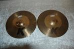 Zildjian K custom hybrid hihats 1138/1364gr 14 inch, Gebruikt, ., Drums of Percussie, Ophalen of Verzenden