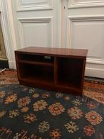 ORIGINELE VINTAGE PLATENKAST TV KAST MEUBEL MASSIEF HOUT 70, Ophalen