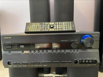 Onkyo Versterker TX-SR705 - 7.1 - HDMI = 600 watt - remote . beschikbaar voor biedingen