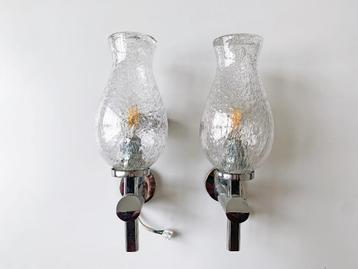 Vintage set badkamer lampen wandlampen lamp design Keuco beschikbaar voor biedingen