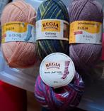 4 x 100 gr Regia sokkenwol, Hobby en Vrije tijd, Breien en Haken, Breien of Haken, Nieuw, Ophalen of Verzenden, X