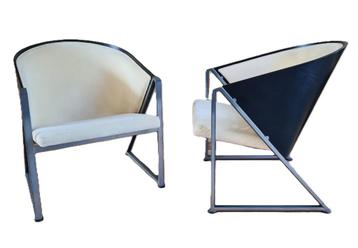 Vintage 2 Fins  design fauteuils van Jouko Järvisalo. beschikbaar voor biedingen