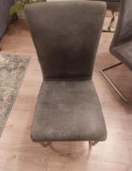 6x grijze eetkamerstoelen, Huis en Inrichting, Ophalen, Gebruikt, Grijs, Vijf, Zes of meer stoelen