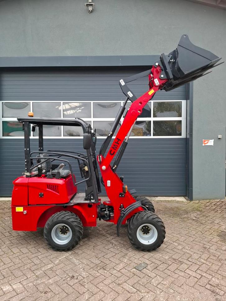 CMH DWE606 mini shovel loader 2tons electrisch, Zakelijke goederen, Machines en Bouw | Kranen en Graafmachines, Wiellader of Shovel