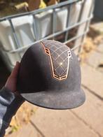 Cap HKM zwart maat m/l 57-59. Met bling/glitters, Dieren en Toebehoren, Paardrijkleding, Ophalen of Verzenden, Zo goed als nieuw