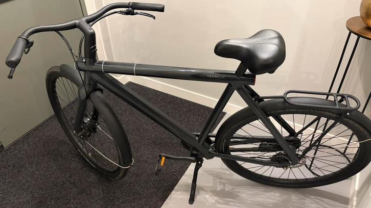Vanmoof S2 Zwart | Goed werkend | 37km, Fietsen en Brommers, Elektrische fietsen, Gebruikt, Vanmoof, 59 cm of meer, 50 km per accu of meer