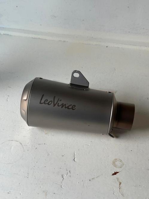 Ducati scrambler/desert sled Leovince slip on uitlaat demper, Motoren, Onderdelen | Ducati, Gebruikt, Ophalen of Verzenden