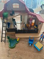 Playmobil Manege, Huifkar & Extra Stal, Kinderen en Baby's, Speelgoed | Playmobil, Ophalen of Verzenden, Gebruikt, Complete set