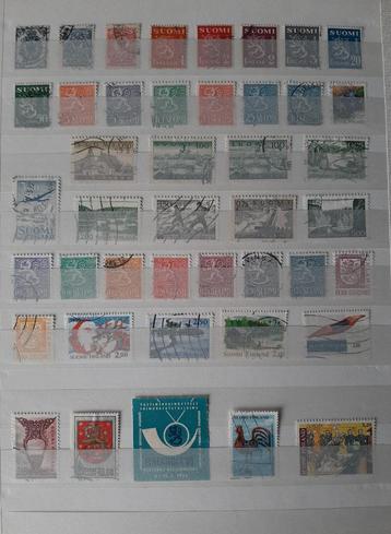 1 Kaart Oude Postzegels Finland Nr. 2 Gestempeld beschikbaar voor biedingen