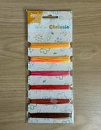 Gekleurde borduurgaren Chrissie voor 3D kaarten, Hobby en Vrije tijd, Ophalen, Nieuw