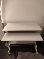 Bureau verrijdbaar en uitschuifbaar, Ophalen, Gebruikt, 70 tot 120 cm