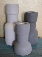 LEEFF zwaar stenen kaarsenstandaards, Ophalen, Zo goed als nieuw, Overige materialen, Minder dan 25 cm