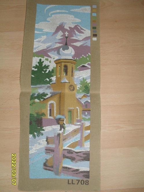 NIEUW Voorbedrukt stramien Kerk LL708. Verkoop ook DMC garen, Hobby en Vrije tijd, Borduren en Borduurmachines, Nieuw, Onderdeel of Toebehoren
