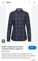 Greiff denim dames blouse maat 40, Ophalen of Verzenden, Nieuw, Maat 38/40 (M)
