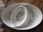 Zgan  riviera maison  savoury en sweet serving bowl, Ophalen of Verzenden, Overige stijlen, Porselein, Schaal of Schalen
