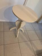 Bijzet Tafel Bedtafel, Minder dan 55 cm, Gebruikt, Rond, Hout