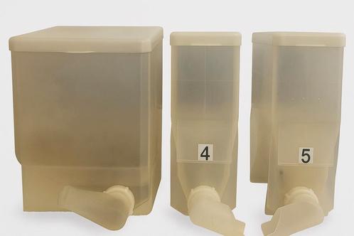 Ingrediënten canisters containers Animo Optifresh, Witgoed en Apparatuur, Koffiemachine-accessoires, Zo goed als nieuw, Ophalen of Verzenden