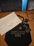 Simply Red VIP Package - 40th Anniversary Tour, Ophalen of Verzenden, Nieuw, Overige typen