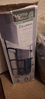 Nieuw Home Creation Deurrek - Handdoekenrek, Ophalen, Nieuw, Zwart, Handdoekenrek