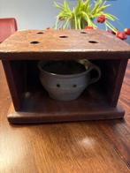 Vintage Komplete Stoof met Aardewerk Pot, Ophalen