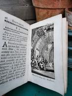 Antiek boek perkament 1746 ordinaire de la messe Miekje's, Ophalen of Verzenden
