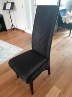 Loom stoelen zgan, Huis en Inrichting, Stoelen, Ophalen, Zwart, Riet of Rotan, Zo goed als nieuw
