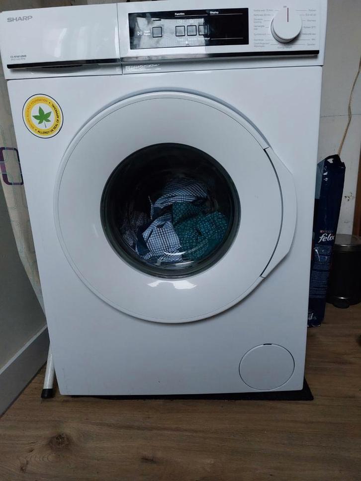 Sharp ES-NFA814BWB Wasmachine - 1400 toeren, Witgoed en Apparatuur, Wasmachines, Ophalen