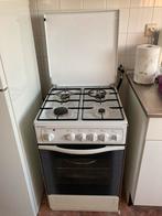 Indesit Gasfornuis met Oven - 50cm - Amsterdam, Witgoed en Apparatuur, Fornuizen, Ophalen, Gebruikt, Grill, 4 kookzones