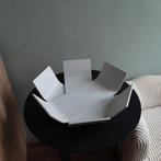 BEdesign Lily Bowl eiken wit, japandi/scandinavisch, Ophalen, Zo goed als nieuw, Rond