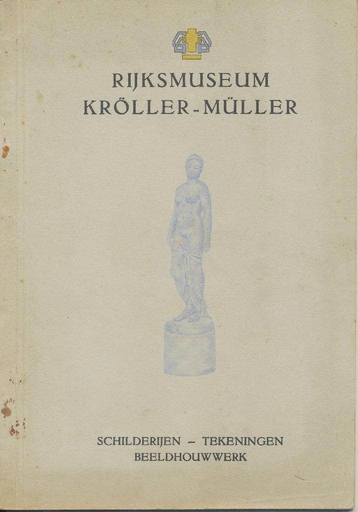 Kunstcatalogus Rijksmuseum kroller-Muller, Boeken, Catalogussen en Folders, Gelezen, Catalogus, Verzenden