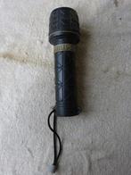 Stevige Philips rubber zaklantaarn, Ophalen of Verzenden, Gebruikt, Batterij