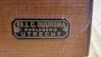 Klok van J.C. Duursma Utrecht, Antiek en Kunst, Antiek | Klokken, Ophalen of Verzenden