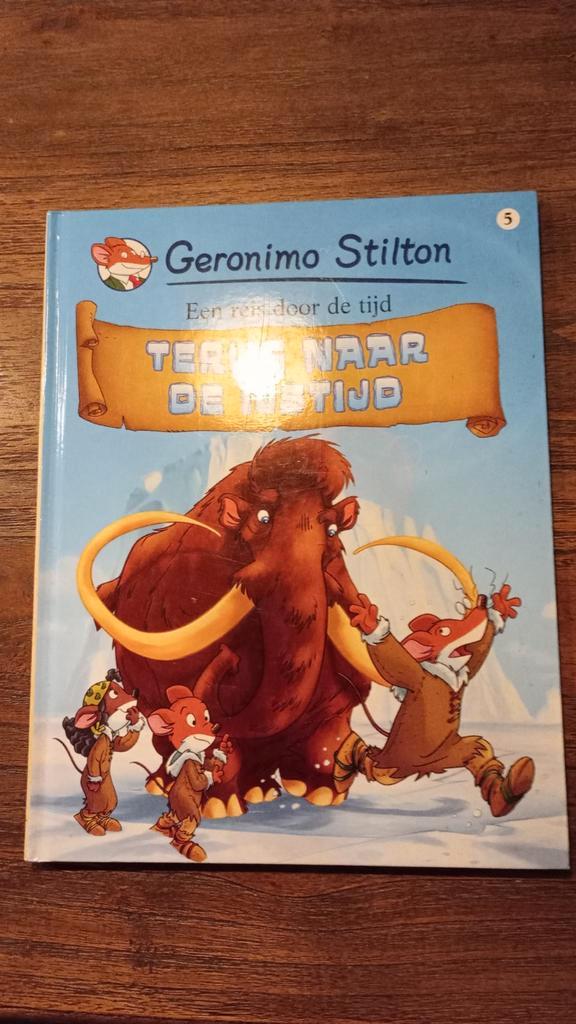 Geronimo Stilton - Terug naar de IJstijd, Boeken, Stripboeken, Zo goed als nieuw, Eén stripboek, Ophalen of Verzenden