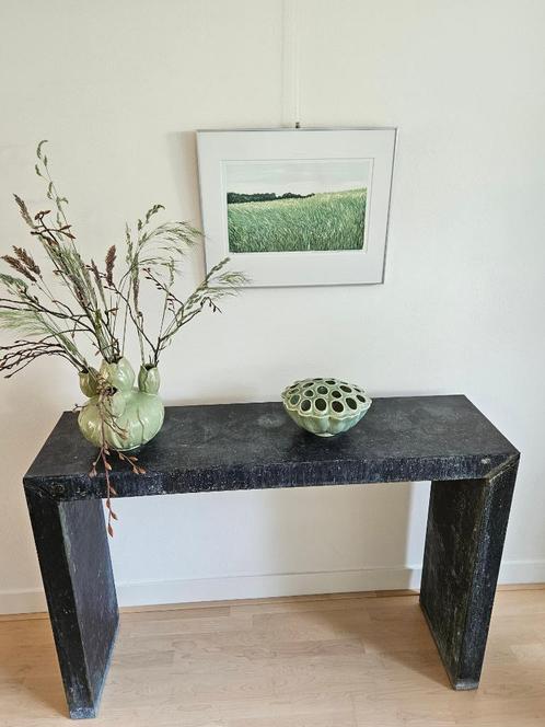 sidetable zink, Huis en Inrichting, Tafels | Sidetables, Nieuw, 25 tot 50 cm, 100 tot 150 cm, Rechthoekig, Metaal, Ophalen