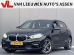 BMW 1-serie 118i Executive Edition, Auto's, Gebruikt, Leder en Stof, Zwart, Origineel Nederlands