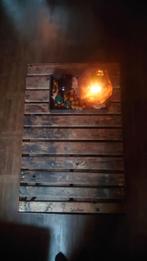 industriële salontafel uit 1885, Huis en Inrichting, Tafels | Salontafels, Gebruikt, 100 tot 150 cm, Minder dan 50 cm, Rechthoekig