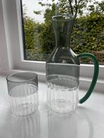 Glazen karaf met glas - Van Sissy Boy, Huis en Inrichting, Glas of Glazen, Ophalen of Verzenden, Overige stijlen, Glas