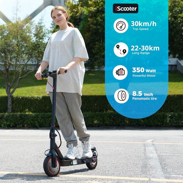 ISCOOTER I9 Electrische step voor volwassenen. Nieuw!, Fietsen en Brommers, Steps, Nieuw, Elektrische step (E-scooter), Ophalen of Verzenden