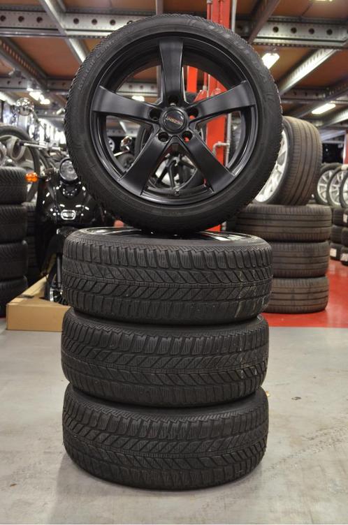 17" Mercedes C-Klasse Velgen 5x112 + Winterbanden + TPMS, Auto-onderdelen, Banden en Velgen, Banden en Velgen, Winterbanden, 17 inch