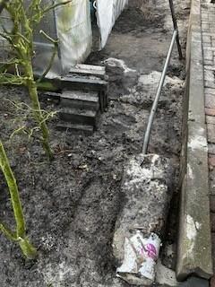 Waslijnpaal, Tuin en Terras, Droogmolens en Wasrekken, Gebruikt, Overige typen, Ophalen