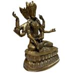 Nepalese bronzen Usnisavijaya, Ophalen of Verzenden, Gebruikt