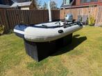 Rubberboot met 8pk Honda, Watersport en Boten, Aluminium, Gebruikt, Benzine, Minder dan 70 pk