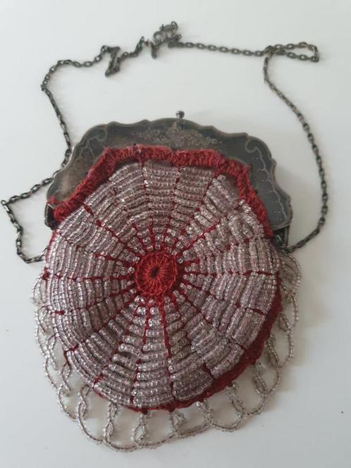 hollands gekeurde zilveren beugeltas, Antiek en Kunst, Curiosa en Brocante, Verzenden