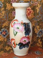 Mooie grote oude vaas uit Engeland van porselein 30,8 cm., Antiek en Kunst, Antiek | Vazen, Ophalen of Verzenden