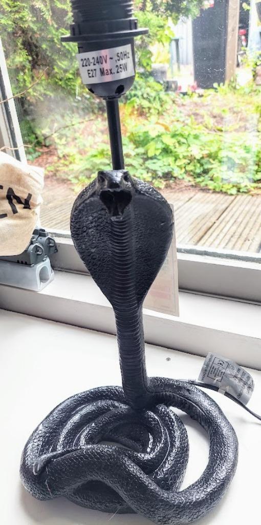 Gave cobra lamp te koop, Huis en Inrichting, Lampen | Losse lampen, Gebruikt, Overige typen, Minder dan 30 watt, E27 (groot), Ophalen