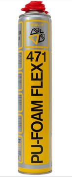 PU-Foam 750ML FLEX purschuim per doos 12st, Doe-het-zelf en Verbouw, Isolatie en Afdichting, Minder dan 4 cm, Overige materialen